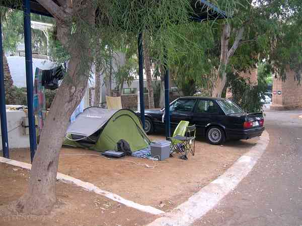 Electric optional hardstanding tent, trailer tent or touring caravan pitch
