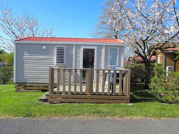Mobil-home Eco 2 chambres (terrasse)