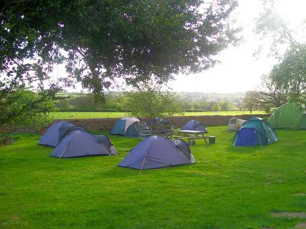 Grass tent pitches Grass tent pitches