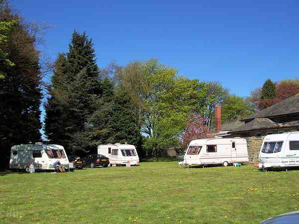 Grass caravan/motorhome pitch Grass caravan/motorhome pitch