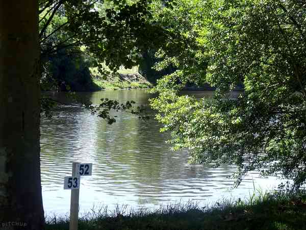 Camp next to the river Camp next to the river