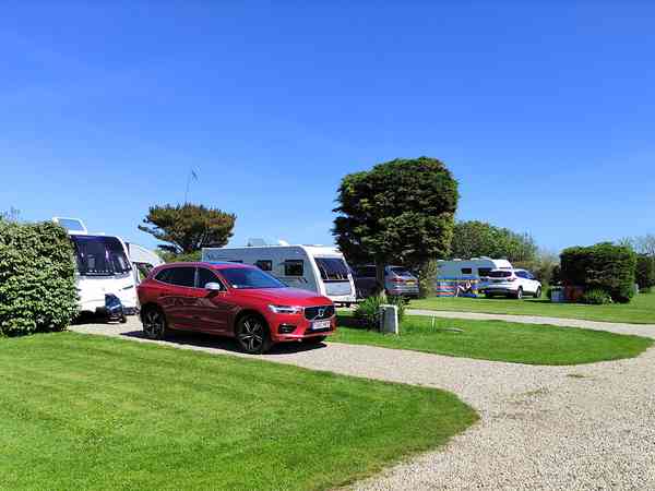 Electric hardstanding touring pitch
