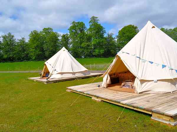 Mini bell tent village Mini bell tent village