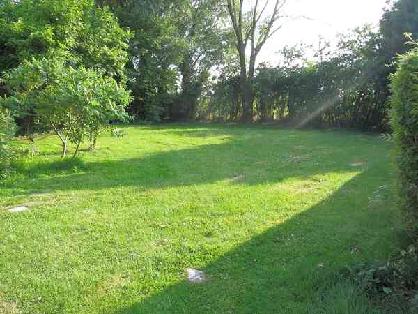 Electric optional grass tent or trailer tent pitch