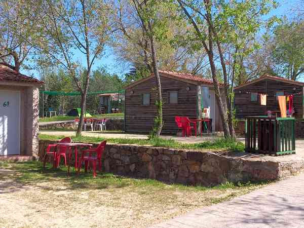 Pitches with individual toilet blocks Pitches with individual toilet blocks