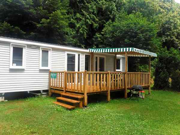 Apollo S7 stationær campingvogn 3 soveværelser (halvt overdækket balkon)
