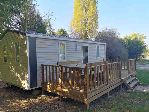 Stacaravan 2 slaapkamers