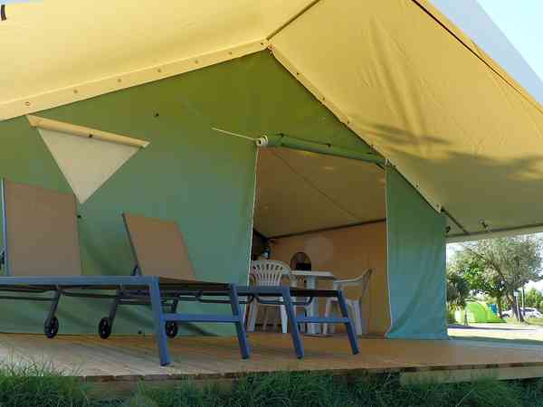 2 bedroom safari tent (four person)