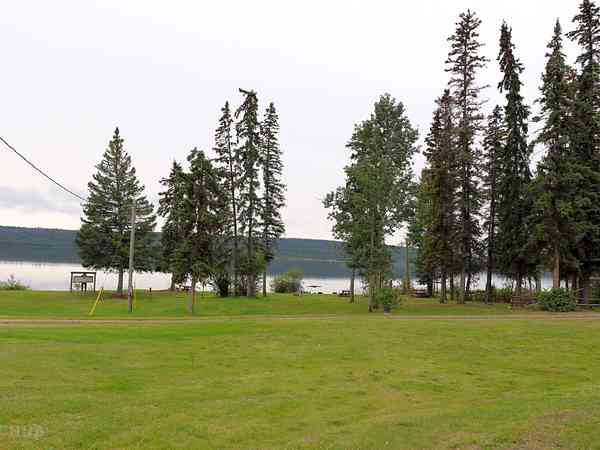 Primitive grass and earth tent site