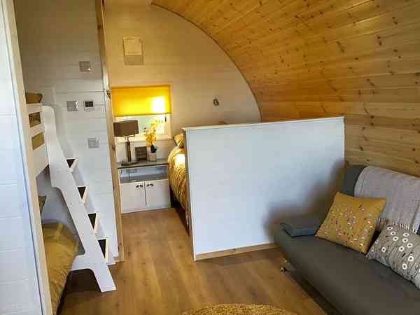 Family-friendly glamping pod Family-friendly glamping pod