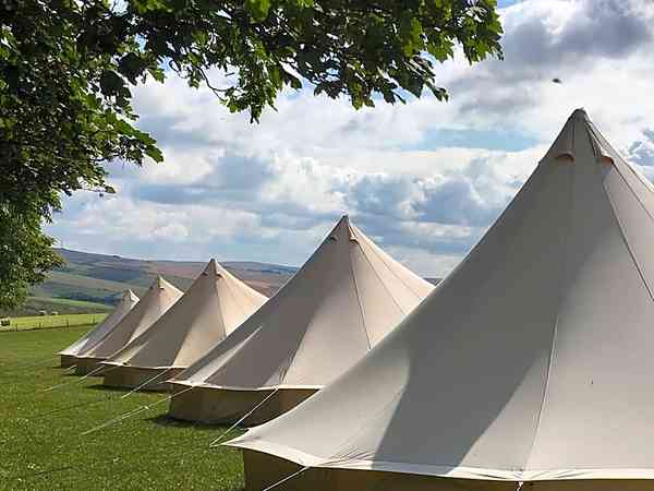 Rundzelt Boho style