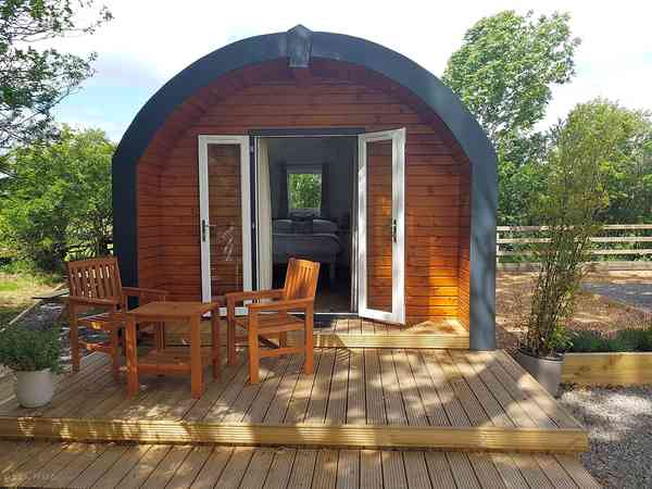 Hadrian’s Wall camping pod