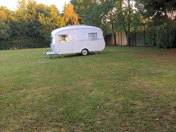 Tulip electric grass tent or trailer tent pitch