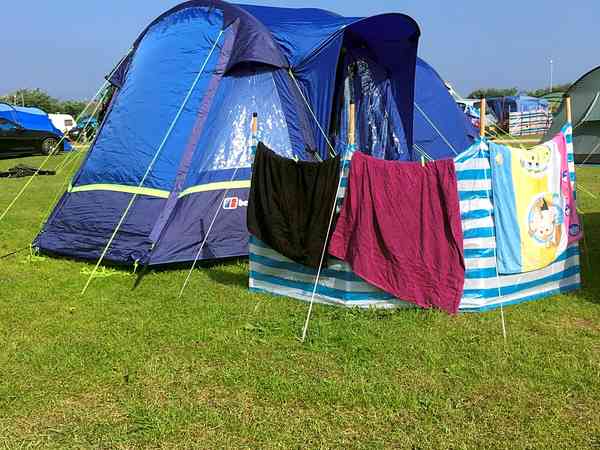 Great level pitches and plenty of space to camp Great level pitches and plenty of space to camp
