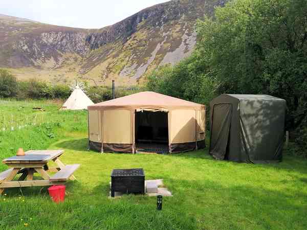View of the yurt View of the yurt