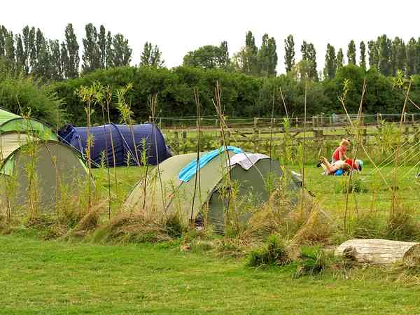 Emplacement pour véhicule de tourisme sur herbe sans électricité