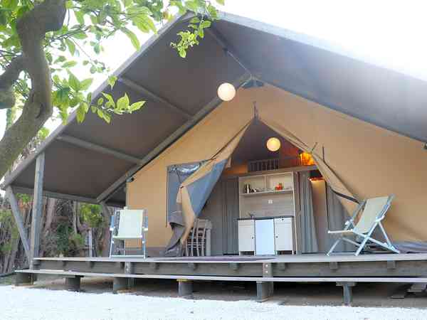 2 bedroom safari tent
