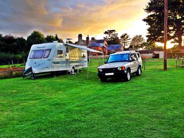 Boar electric grass touring pitch