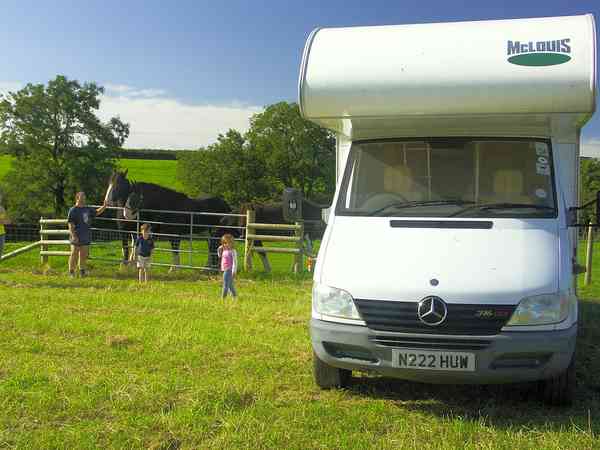 Level pitch with great neighbours Level pitch with great neighbours