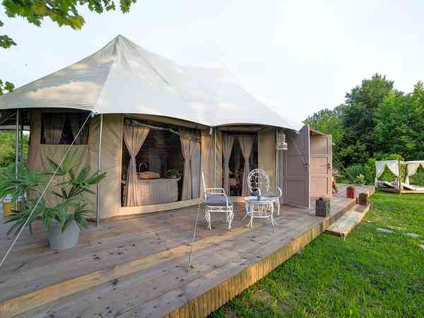 Stan v safari Suite Bamboo s 1 pokojem (luxusní)