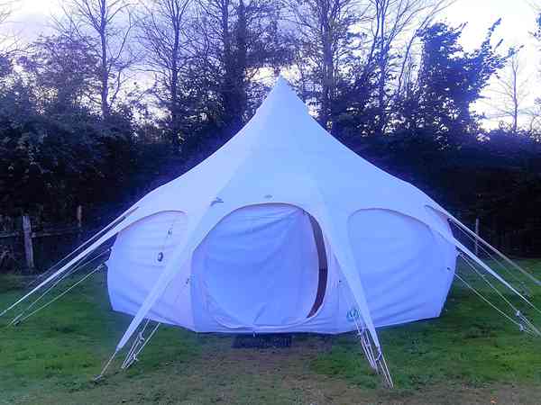 Our cosy bell tent Our cosy bell tent
