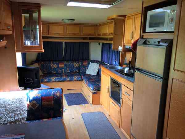 Mietwohnwagen Hobby 1 Schlafzimmer