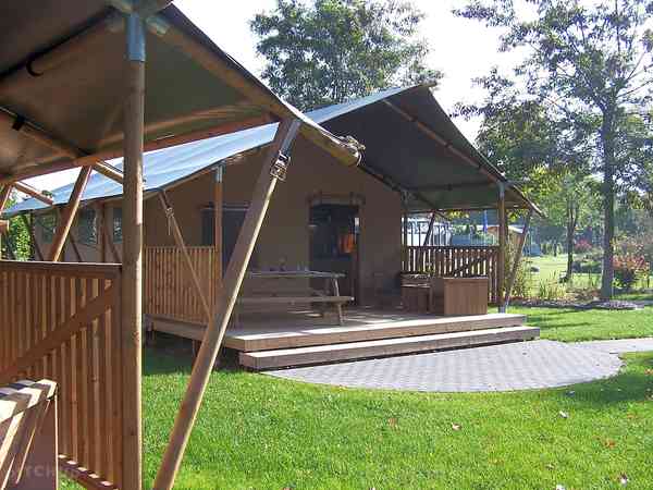 The safari tents The safari tents