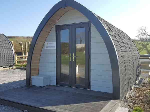 Countisbury camping pod