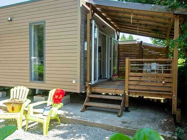 Mobil-home Key Westotel (air conditionné, terrasse semi-couverte)