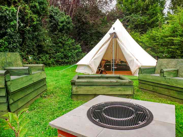 Pitch up glamping sales