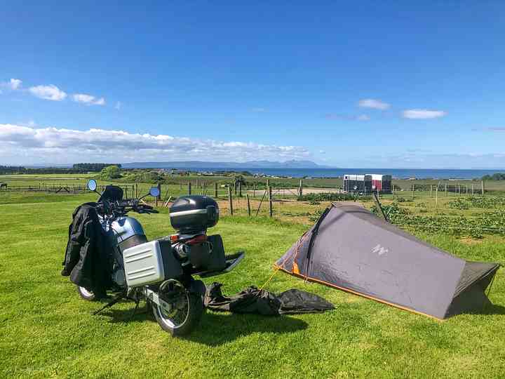 Bikers camping deals