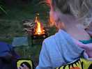 Our little firepit before bed.