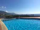 Lovely pool with kiddies pool too . cool but not unbearable . refreshing !