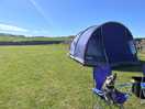 Lower camping field & view