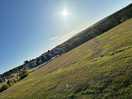 Views across the campsite from the facilities block