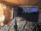 View from the campervan at night