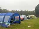 Large tent pitch.