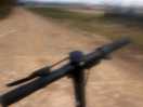 The tracks are a little bumpy, but it is a working farm