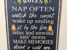 Camping sign