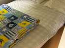 No bedding.