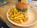 Child’s burger was a decent size!