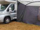 Being able to add awning gave space and security