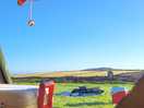 View from the tent in the morning