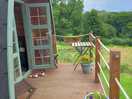 High deck outside pod.