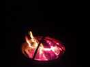 Warm fire