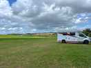 View from the pitches across open countryside