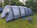 Our set up - generous size pitches