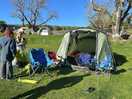 Tent setup