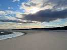 The beach