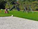 The kids play area
